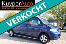 Volkswagen Transporter - 2.5 TDI 340 Highline DC automaat *airco*navi*leder*parkeersensoren