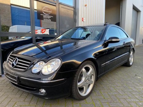 Mercedes-Benz CLK-klasse Coupé - 240 Avantgarde ZEER LAGE KM C209 1 eigenaar nieuwstaat verzamelobje - 1