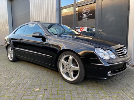 Mercedes-Benz CLK-klasse Coupé - 240 Avantgarde ZEER LAGE KM C209 1 eigenaar nieuwstaat verzamelobje - 1