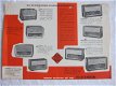 Antieke TELEFUNKEN buizenradio TV / grammofoon folder 1957 (D127) - 1 - Thumbnail