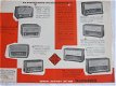 Antieke TELEFUNKEN buizenradio TV / grammofoon folder 1957 (D127) - 4 - Thumbnail