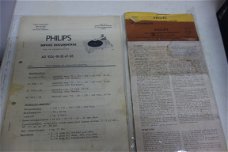 PHILIPS Pick-up uit 1958 AG 1024 handleiding en serviceboek (D276)