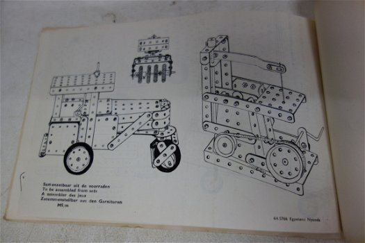 ANTIEK Mechanika speelgoed boekje (D281) - 5
