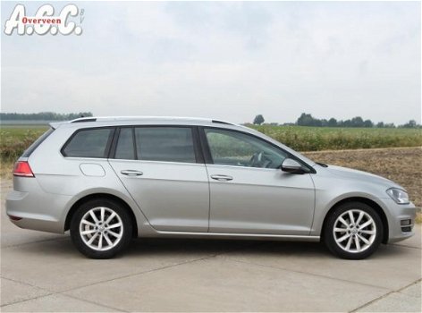 Volkswagen Golf Variant - 1.6 TDi AUTOMAAT Leer ECC Navi PDC - 1