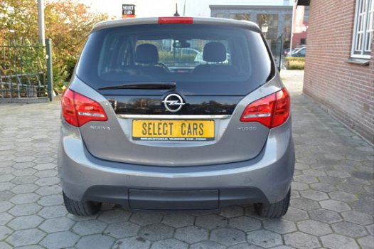 Opel Meriva - 1.4 Turbo Cosmo 1e eigenaar 2012 44.000 km abs airco cruise control leer velgen radio - 1