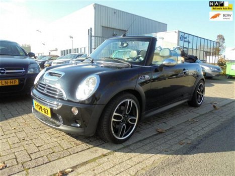 Mini Mini Cabrio - 1.6 Cooper S , 2 kleuren leder, Unieke auto - 1