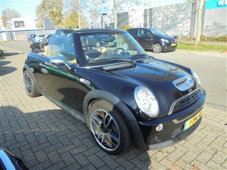 Mini Mini Cabrio - 1.6 Cooper S , 2 kleuren leder, Unieke auto - 1