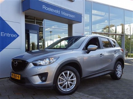 Mazda CX-5 - 2.2D 150PK SKYACTIVE-D 2WD TS+ LEASE PACK | LEDER+VERWARMD | XENON | NAVI | KEYLESS ENT - 1