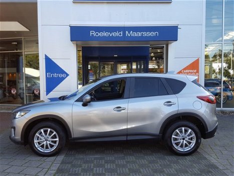 Mazda CX-5 - 2.2D 150PK SKYACTIVE-D 2WD TS+ LEASE PACK | LEDER+VERWARMD | XENON | NAVI | KEYLESS ENT - 1