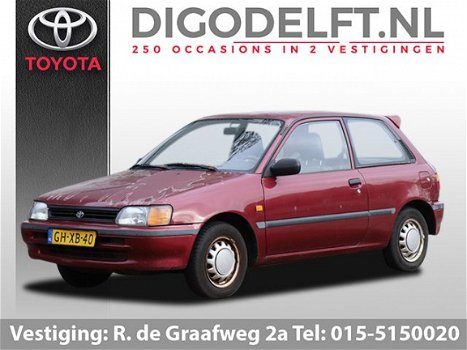 Toyota Starlet - 1.3 XLi 3-Deurs | ZO MEENEMEN | HANDELSAUTO - 1