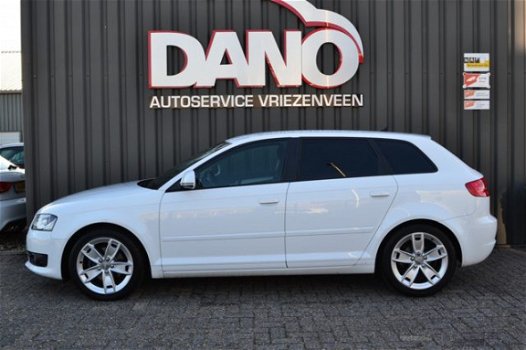 Audi A3 Sportback - 1.4 TFSI AUT Pro Line 2009 Wit Xenon/Leer/Navi/PDC - 1