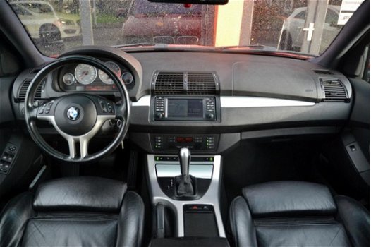 BMW X5 - 4.6is 347pk X5m Youngtimer Leder Navi Xenon Imolarott - 1