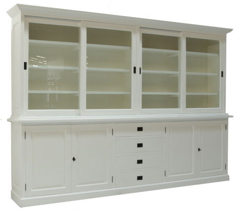 Buffetkast Zwaag XL wit - wit 300 x 45/40 x 220cm - nr. 1