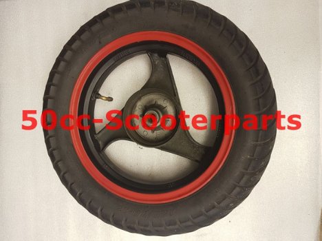 Achterwiel Velg Band Baotian Rocky Bt49Qt-12 402110-Tacf-0000 Gebruikt - 1