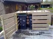 Container ombouw van gebruikt steigerhout! - 2 - Thumbnail