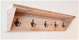 Verschillende modellen kapstok van gebruikt steigerhout, 95cm - 1 - Thumbnail