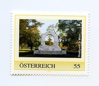 Z030 Johann Strauss Jr. Postzegel / Oostenrijk - 1