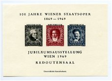 Z036 Mozart Beethoven Strauss 100 Jahre Wiener Staatsoper 1869 - 1969