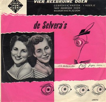 De Selvera's ‎– Vier Reebruine Ogen (1956) - 1