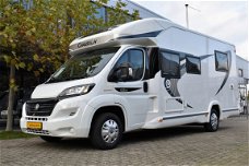 Chausson FLASH 628 EB MET QUEENSBED LEDER EURO 6 CAMPER