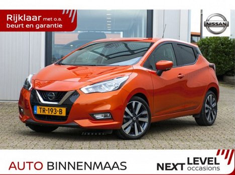 Nissan Micra - 0.9 IG-T Tekna AVM Dodehoek-detectie | 17'' LM velgen | BOSE audio | Rijklaar incl. a - 1