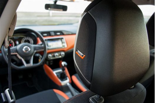 Nissan Micra - 90pk IG-T Acenta Tech Pack Orange interior pack | BOSE audio | Navi | Rijklaar incl. - 1
