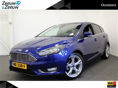 Ford Focus - 1.0 Titanium 125 PK | Navi | Clima | Parkeersensoren v + a | 1e eigenaar - 1