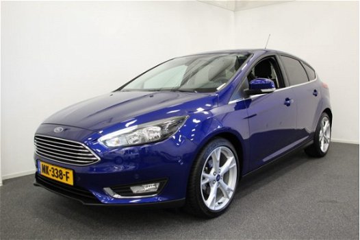 Ford Focus - 1.0 Titanium 125 PK | Navi | Clima | Parkeersensoren v + a | 1e eigenaar - 1