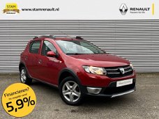 Dacia Sandero - TCe 90pk Stepway Lauréate Leer, Navig., Airco, 16'' Lichtm. velg