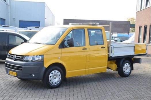 Volkswagen Transporter - 2.0 TDI 140pk L2H1 D.C. DSG Automaat Open laadbak 01-2013 - 1