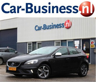 Volvo V40 - 2.0 D2 R-Design + Skirts+ Xenon + Leder + Navi + Ecc + Pdc - 1