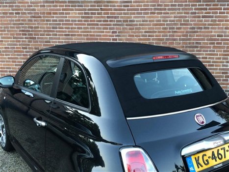 Fiat 500 C - 0.9 TwinAir Rock Sport Cabrio Softtop Leder Xenon - 1