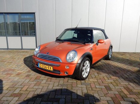 Mini Mini Cabrio - 1.6 Cooper Pepper Airco Vol Leer Stoelverw 145000km - 1