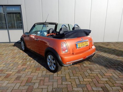 Mini Mini Cabrio - 1.6 Cooper Pepper Airco Vol Leer Stoelverw 145000km - 1