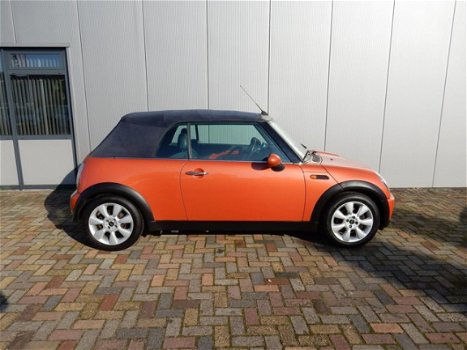 Mini Mini Cabrio - 1.6 Cooper Pepper Airco Vol Leer Stoelverw 145000km - 1