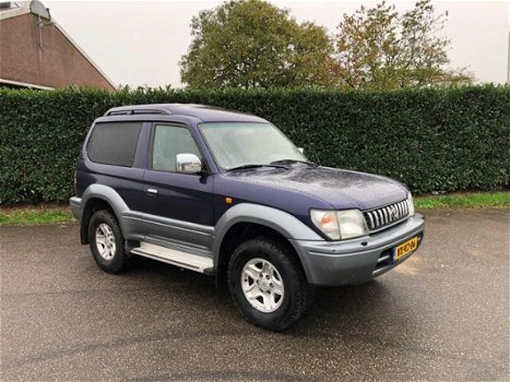 Toyota Land Cruiser - 90 3.0D AUTOMAAT AC GRIJS KENTEKEN VAN - 1