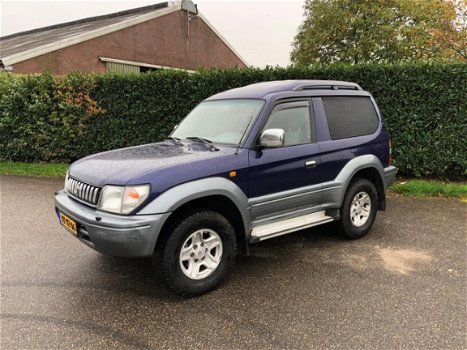 Toyota Land Cruiser - 90 3.0D AUTOMAAT AC GRIJS KENTEKEN VAN - 1