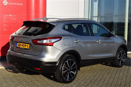 Nissan Qashqai - 1.2 Tekna + Glassroof AUTOMAAT 116PK 100% Onderhouden| 1e Eigenaar | PDC voor & ach - 1