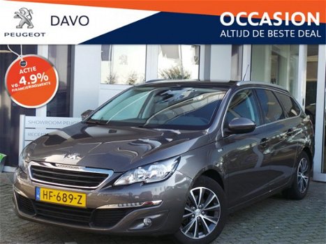 Peugeot 308 SW - 1.2 PureTech 130pk Style met Navigatie en Panoramadak - 1