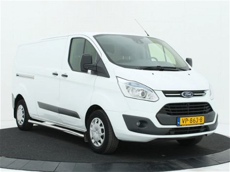 Ford Transit Custom - 2.2TDCI 125PK Lang Airco/Cruisecontrol/Navigatie/Trekhaak - 1