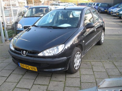 Peugeot 206 - 1.4 Pop' Art st bekr cv 5drs nap apk - 1