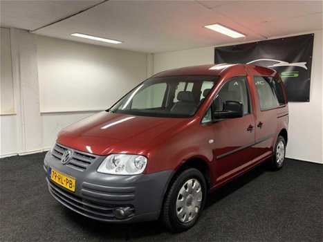 Volkswagen Caddy - 1.6 Turijn Comfort 5p. 2005 Rood AIRCO / YOUNGTIMER / Hoge Instap / APK 2020 / NA - 1