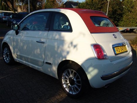 Fiat 500 C - 0.9 TwinAir Airco half/leer cabrio - 1