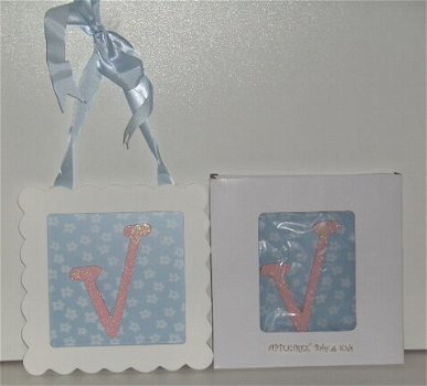 LETTERS Q t/m X WANDDECORATIE NU ERG POPULAIR Appletree NIEU - 6