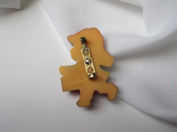 Broche Hallmark jongen met trommel 5.0x3.7 cm - Afbeelding 4