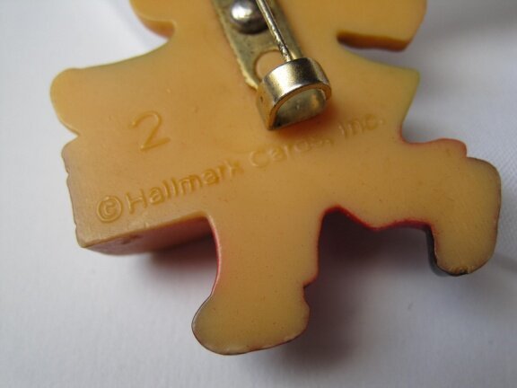 Broche Hallmark jongen met trommel 5.0x3.7 cm - Afbeelding 6