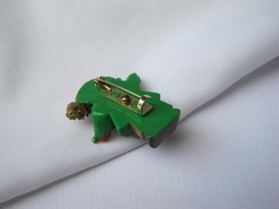 Broche Hallmark jongen met trommel 4.0x3.3 cm - Afbeelding 5