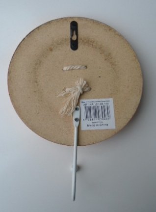 KAPSTOK KNOOP BLAUW 2 STUKS NIEUW - Afbeelding 2