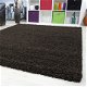 Hoogpolig shaggy tapijt Zwart 60 x 110 cm t/m 300 x 400 cm - 1 - Thumbnail