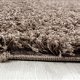 Hoogpolig shaggy tapijt Koffie 60 x 110 cm t/m 300 x 400 cm - 2 - Thumbnail